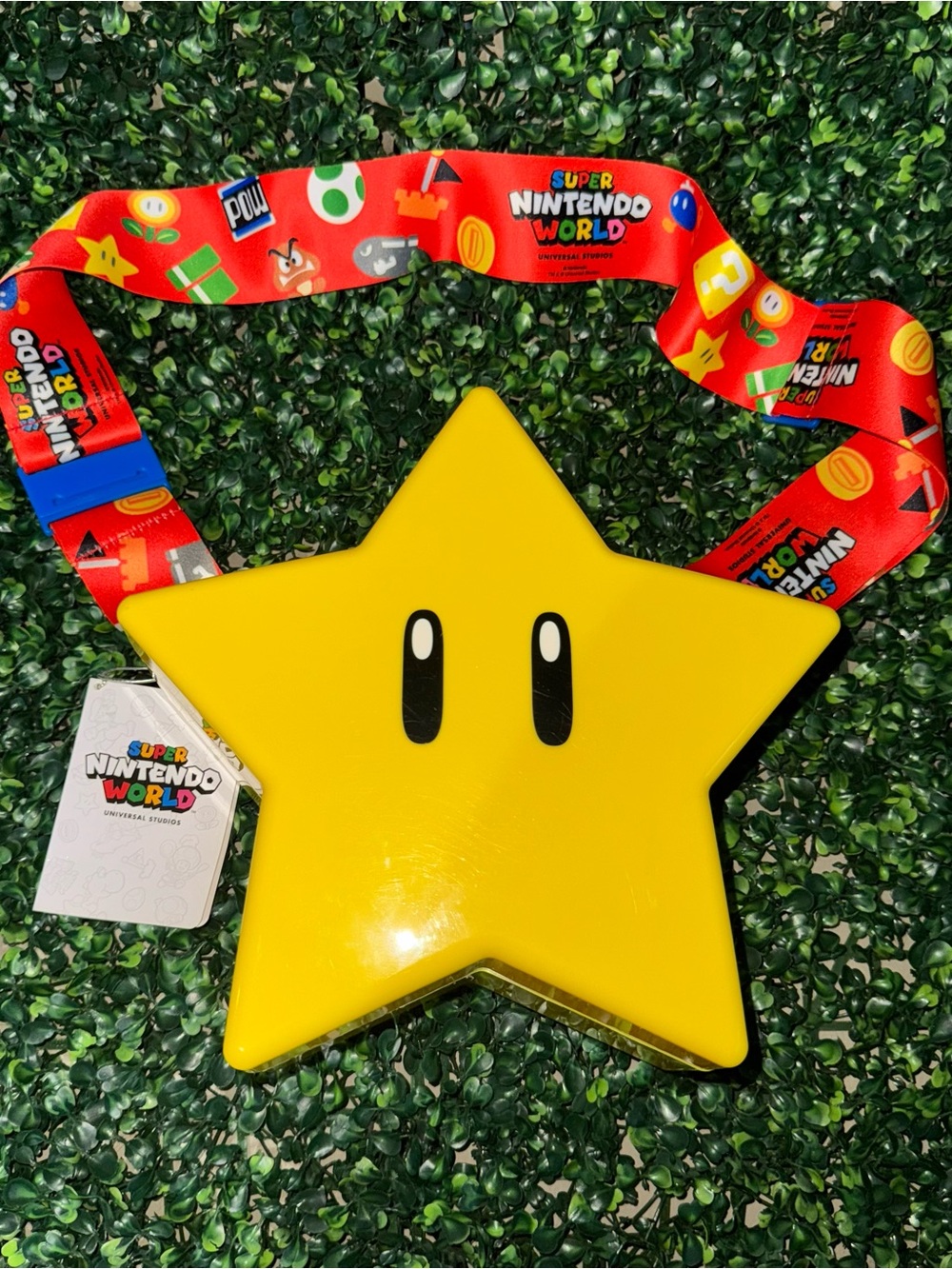 Super Nintendo World x Universal Studios x Mario Star LED popcorn bucket